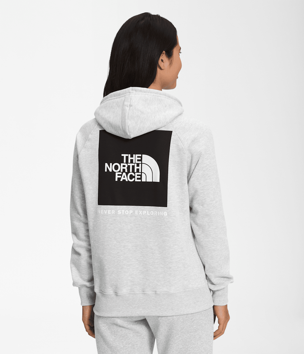 Women’s Box NSE Pullover Hoodie TNF Light Grey Heather/TNF Black
