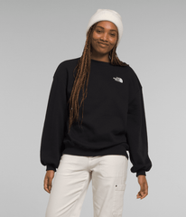 Women’s Evolution Oversized Crew TNF Black