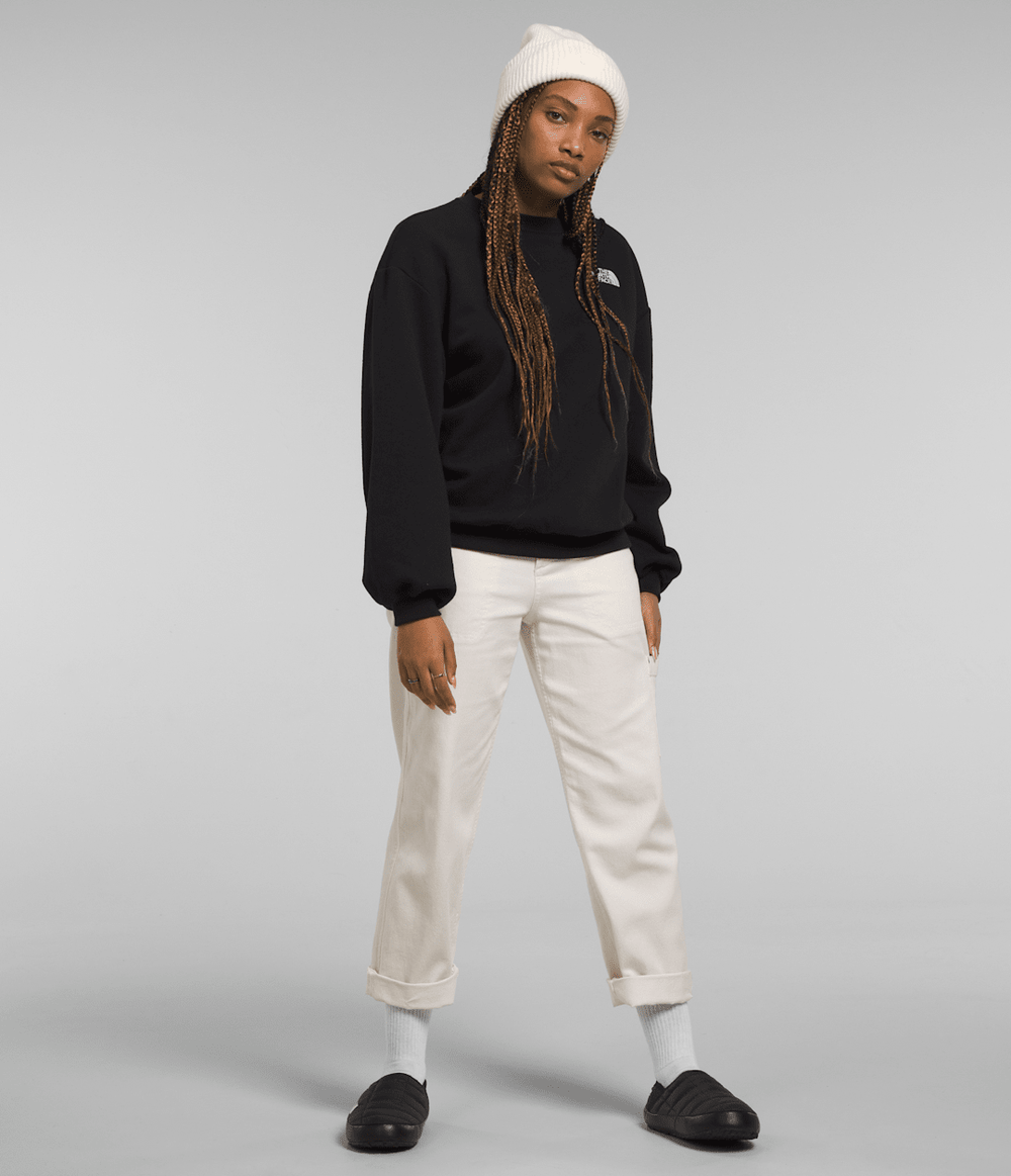 Women’s Evolution Oversized Crew TNF Black