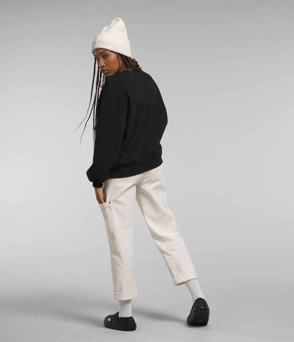 Women’s Evolution Oversized Crew TNF Black