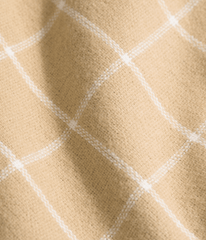 Women’s Valley Flannel Shirt—Plaid Khaki Stone Grid Large Plaid