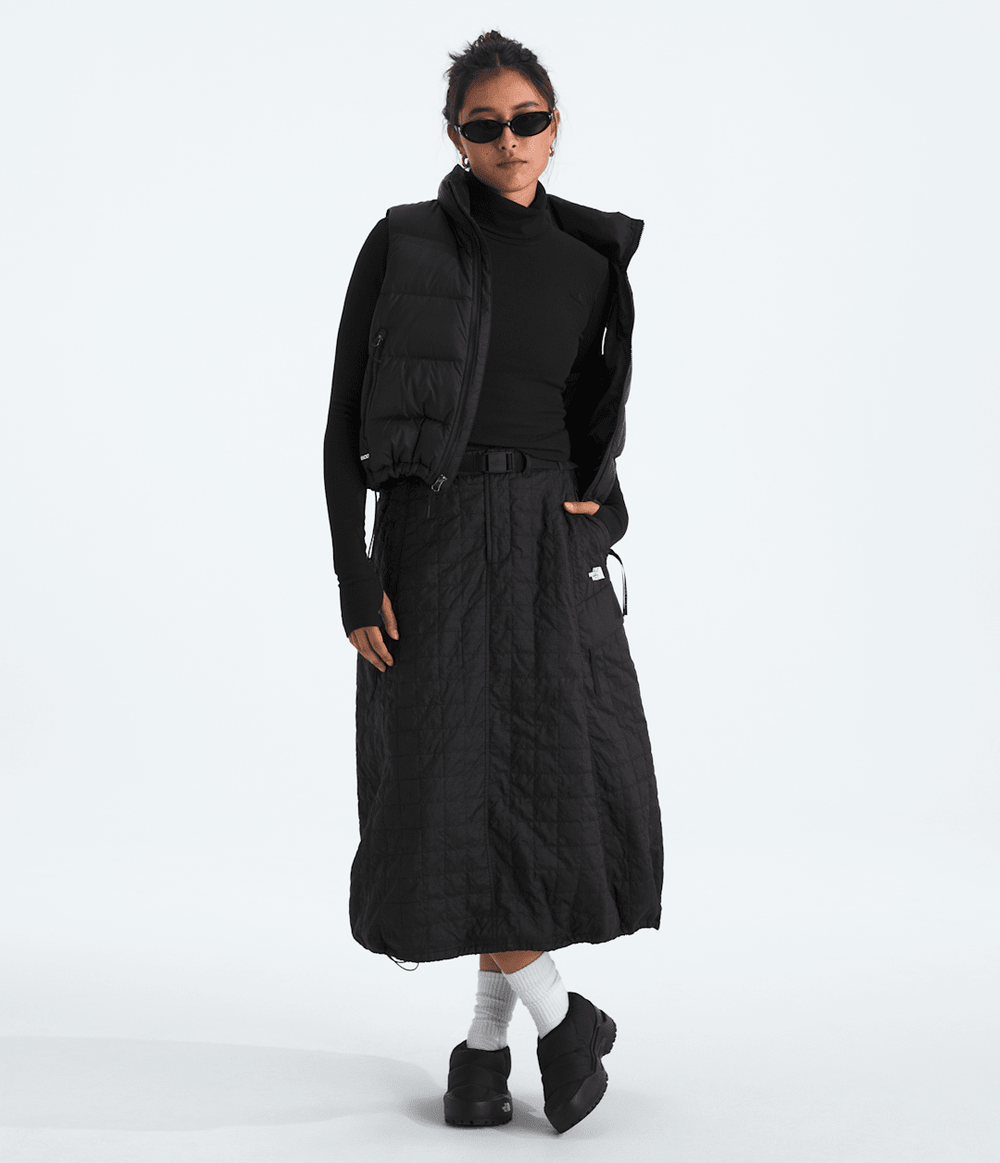 Women's Turtleneck Long-Sleeve Top TNF Black