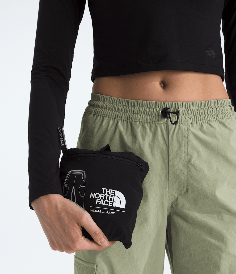 Women’s Packable Regular Straight Joggers TNF Black