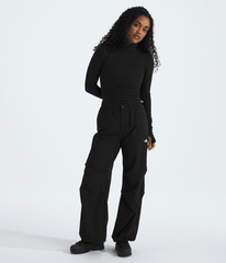 Women's Woven Loose Trousers TNF Black