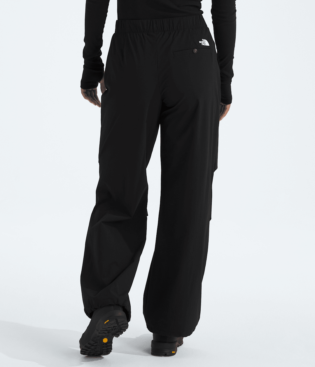 Women's Woven Loose Trousers TNF Black