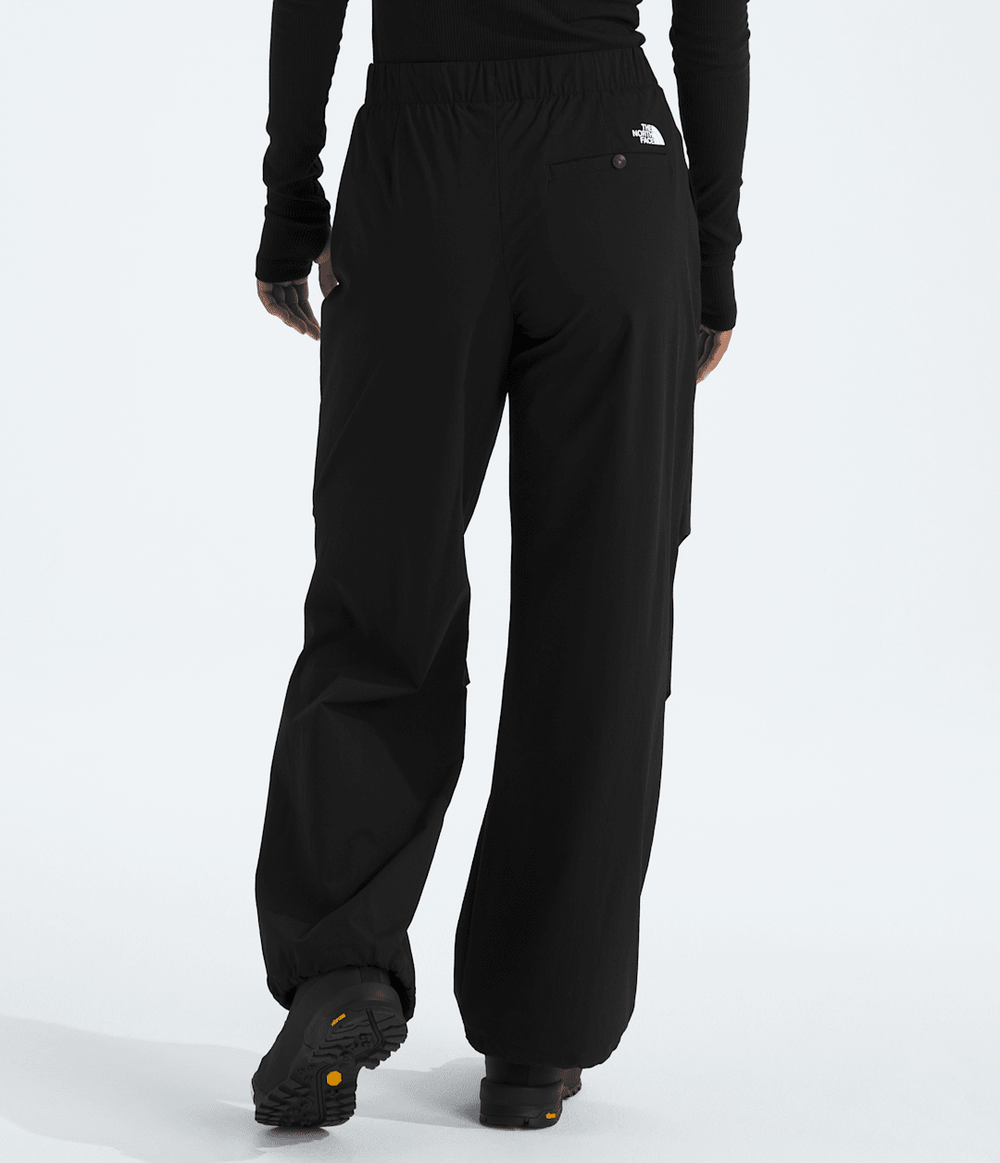 Women's Woven Loose Trousers TNF Black