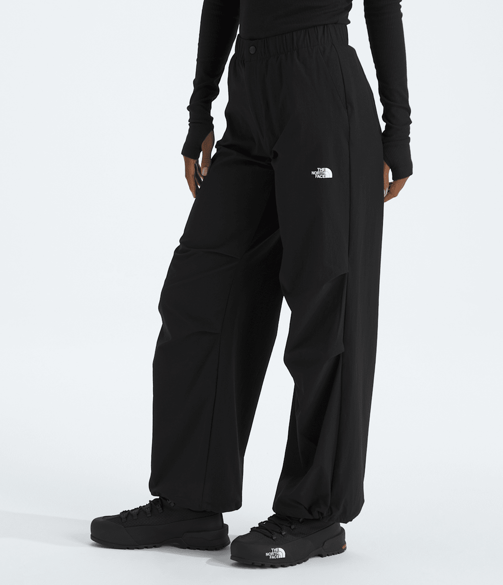 Women's Woven Loose Trousers TNF Black