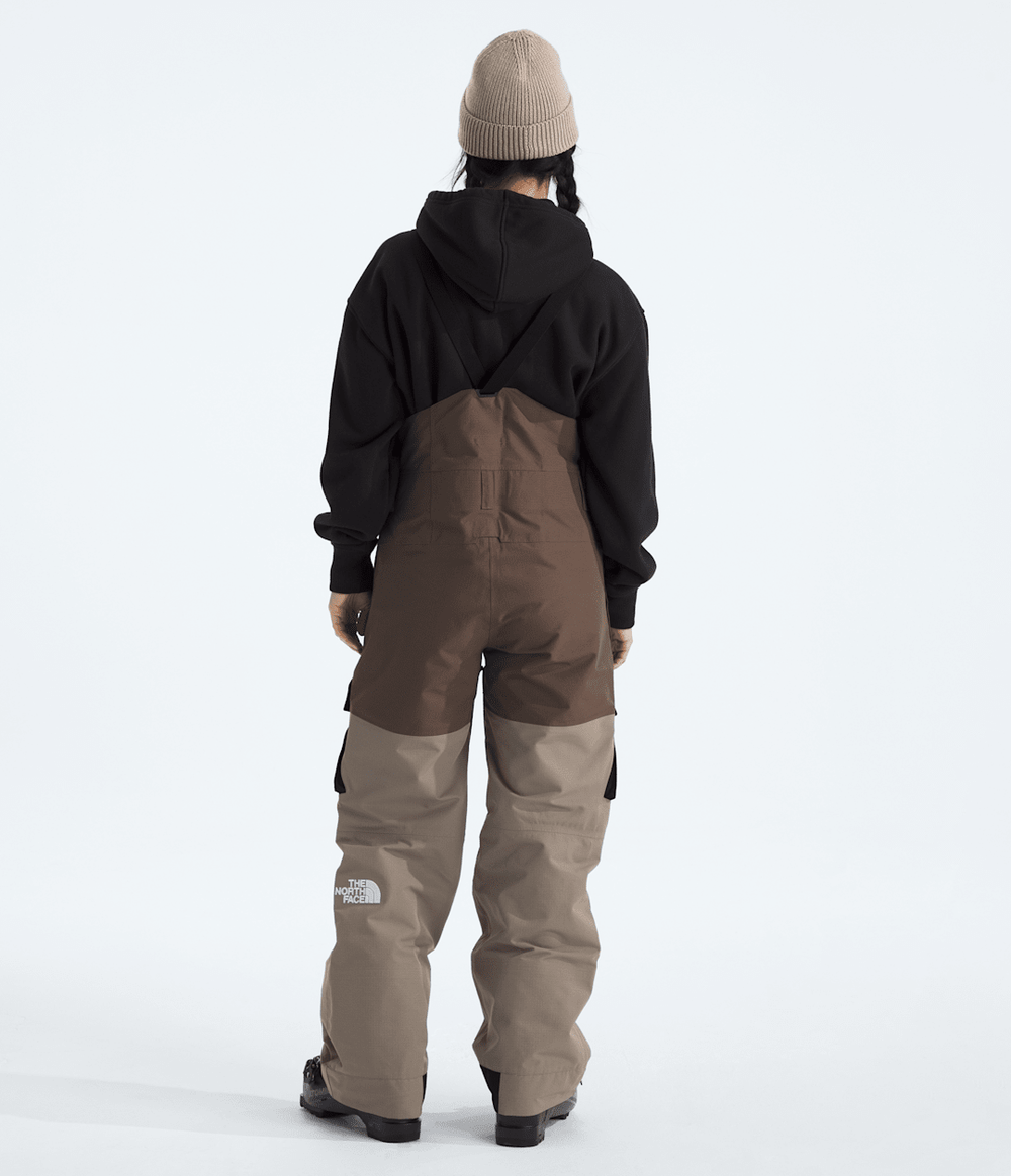 Women’s Dragline Bibs TNF Black/Smokey Brown