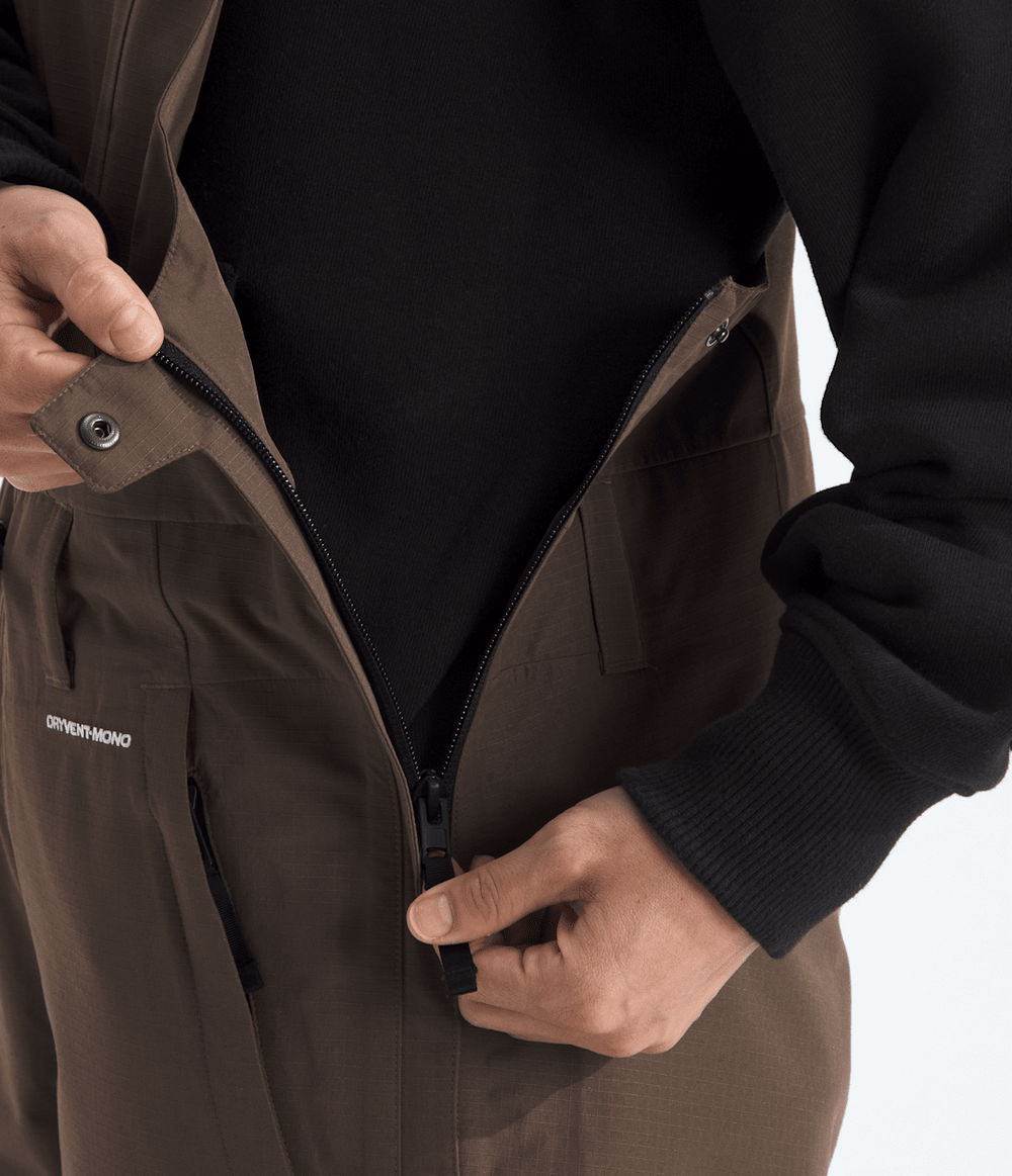 Women’s Dragline Bibs TNF Black/Smokey Brown