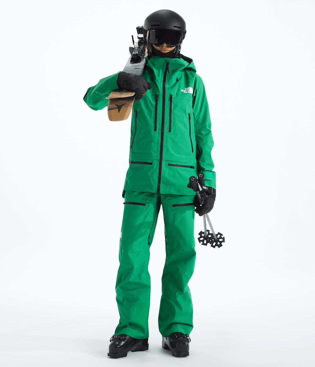 Women’s Summit Series Tsirku GORE-TEX® Pro Bibs Nebula Green/TNF Black