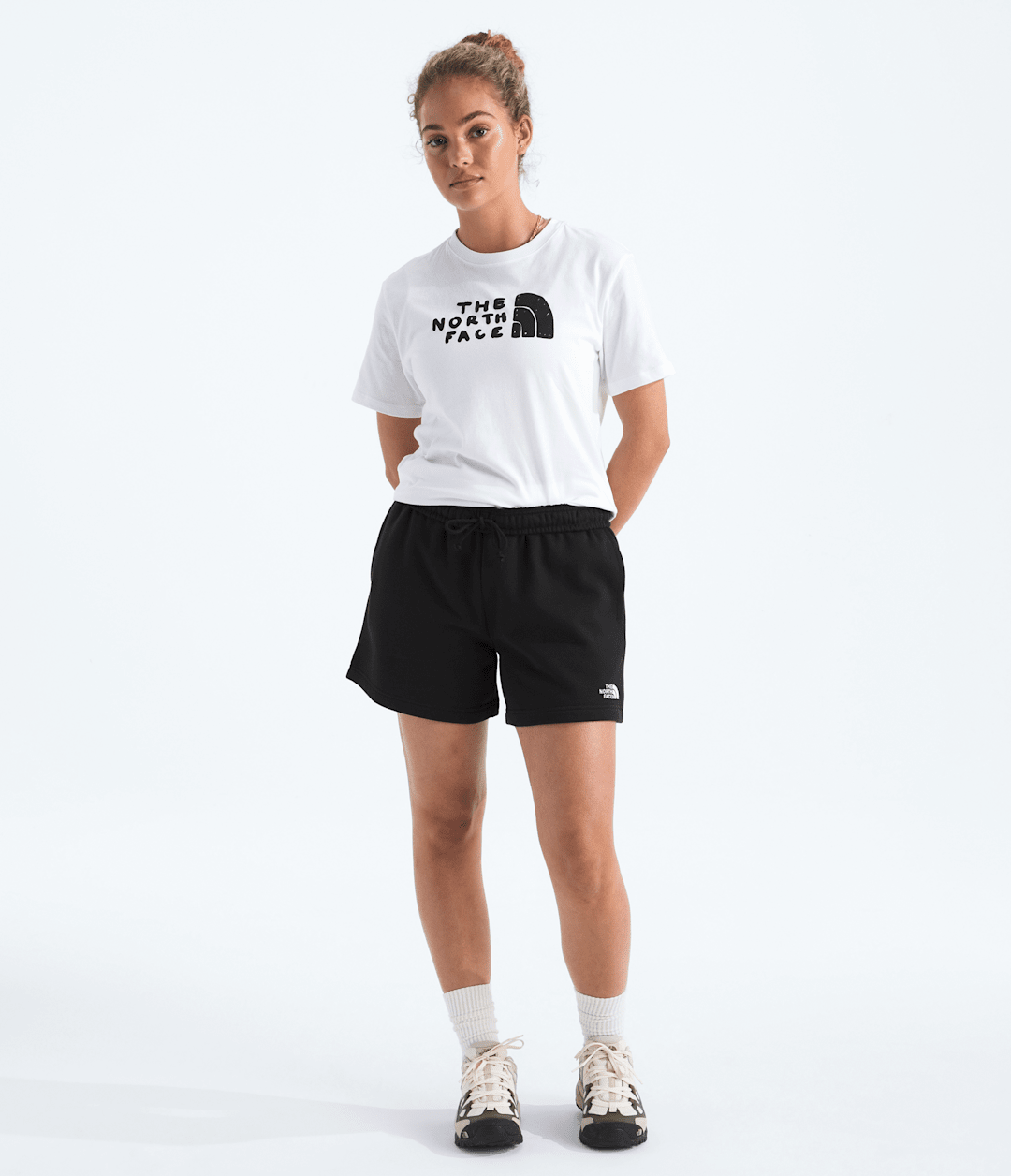 Women’s Evolution Simple Dome Regular Shorts TNF Black