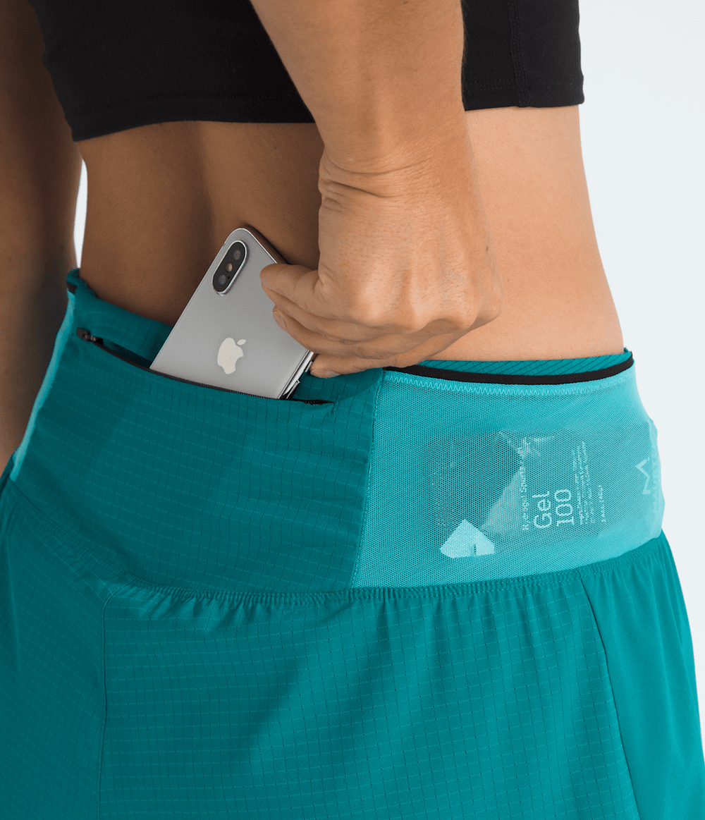 Women’s Summit Series Pacesetter 5'' Shorts Galactic Blue/Deep Teal