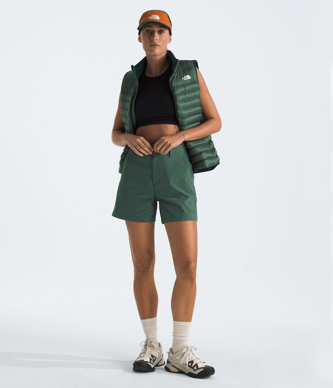 Women’s Basin 5'' Shorts Duck Green