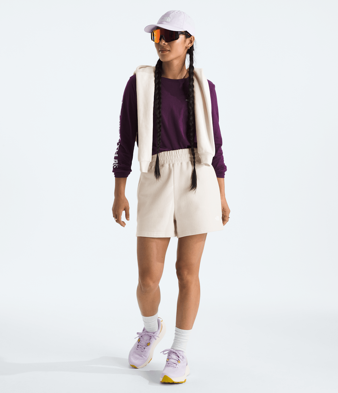 Women’s Evolution Shorts White Dune/TNF White