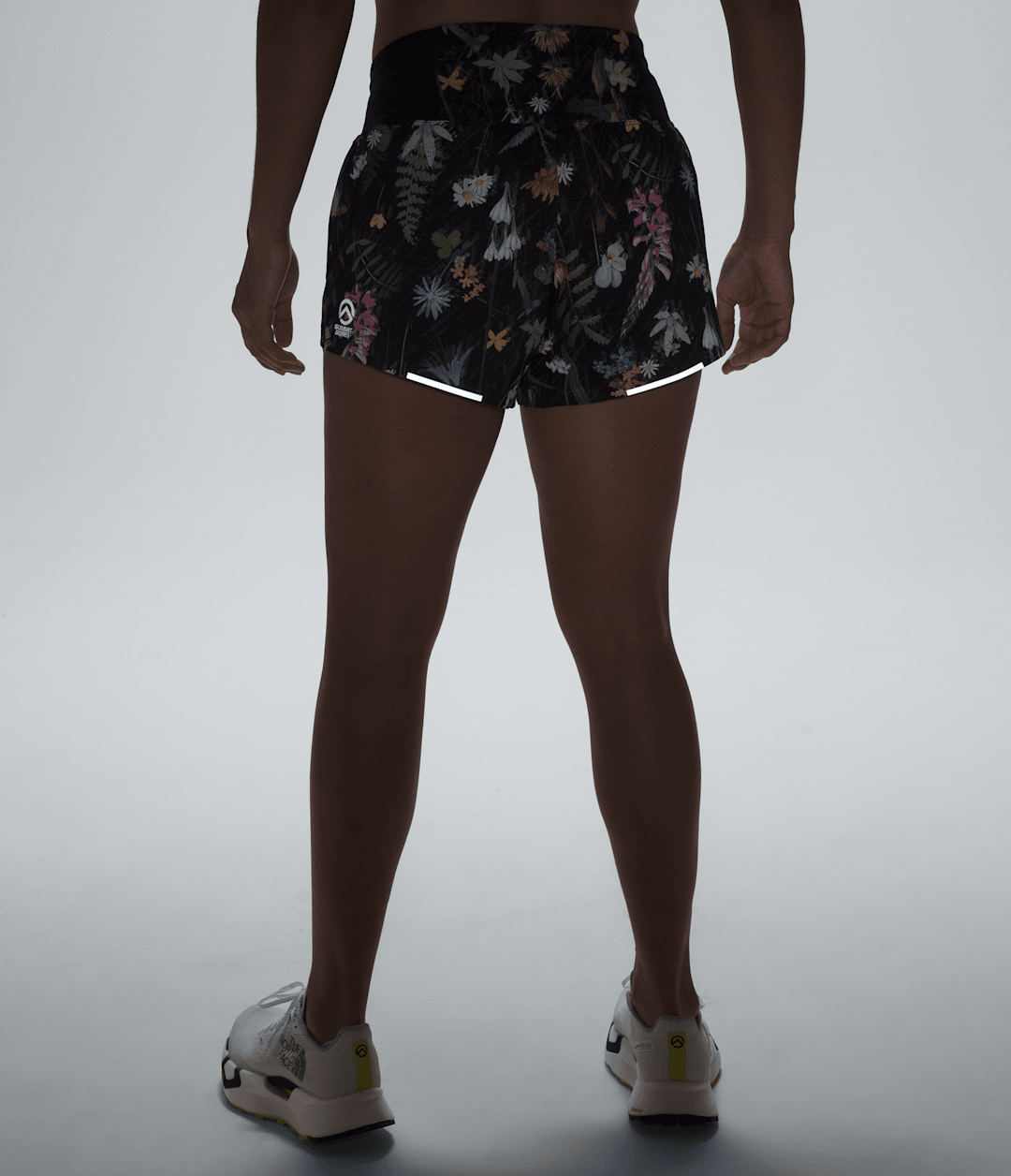 Women’s Summit Series Pacesetter 3'' Shorts—Print TNF Black/Alpine Floral Print