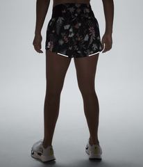 Women’s Summit Series Pacesetter 3'' Shorts—Print TNF Black/Alpine Floral Print