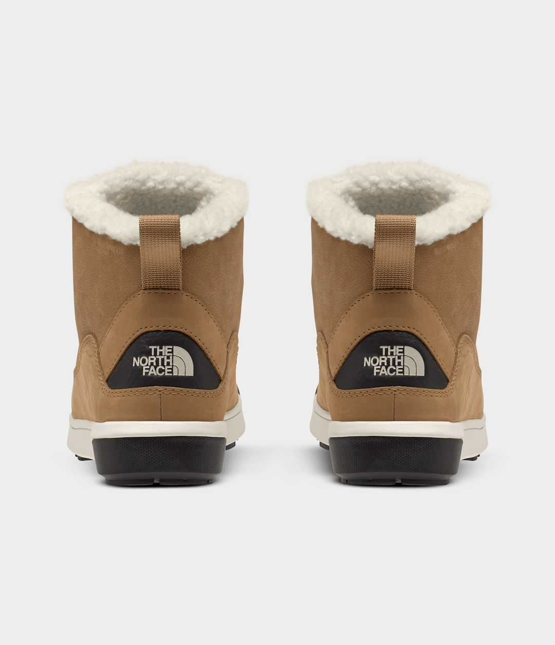 Women’s Sierra Mid Lace Waterproof Boots Almond Butter/TNF Black