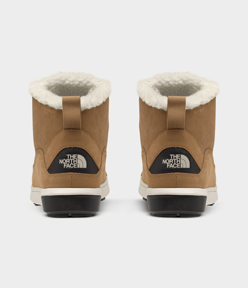 Women’s Sierra Mid Lace Waterproof Boots Almond Butter/TNF Black