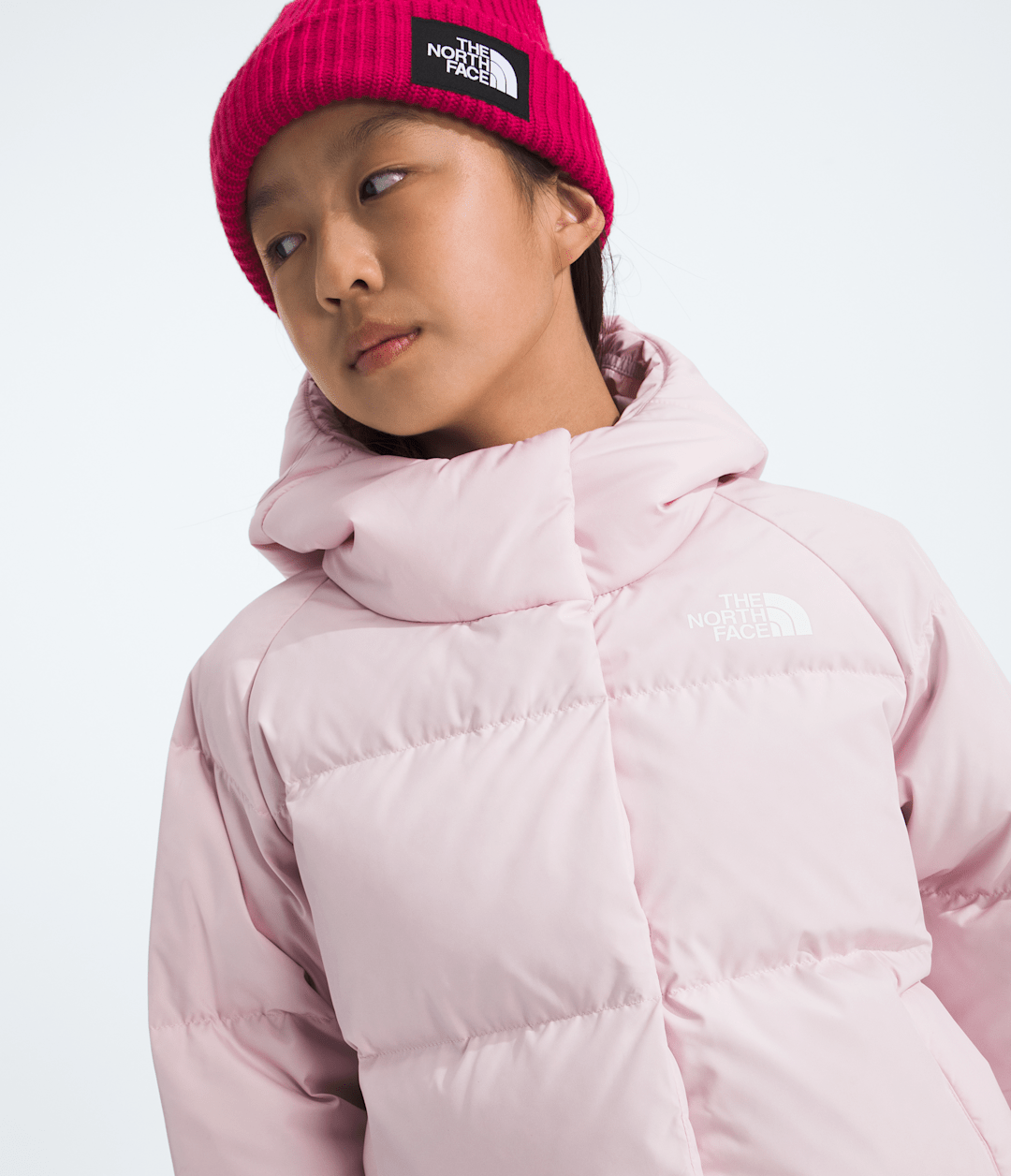 Girls’ North Down Hooded Jacket Pale Blossom