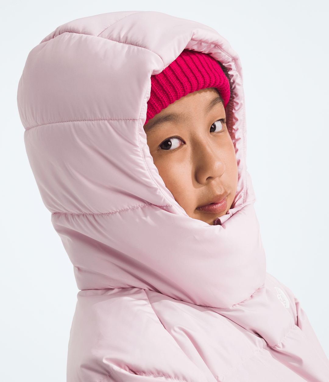 Girls’ North Down Hooded Jacket Pale Blossom