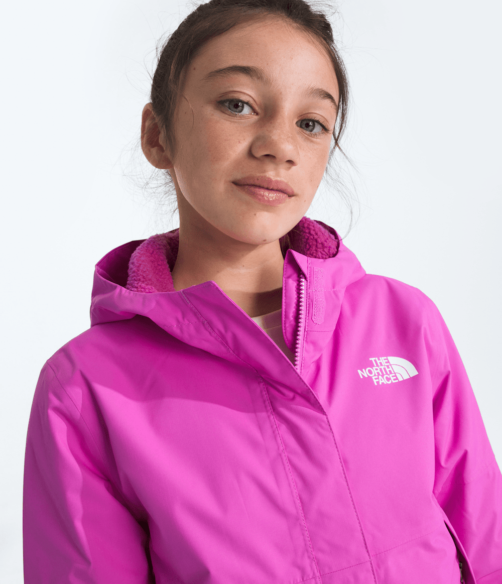 Girls’ Warm Antora Rain Jacket Violet Crocus