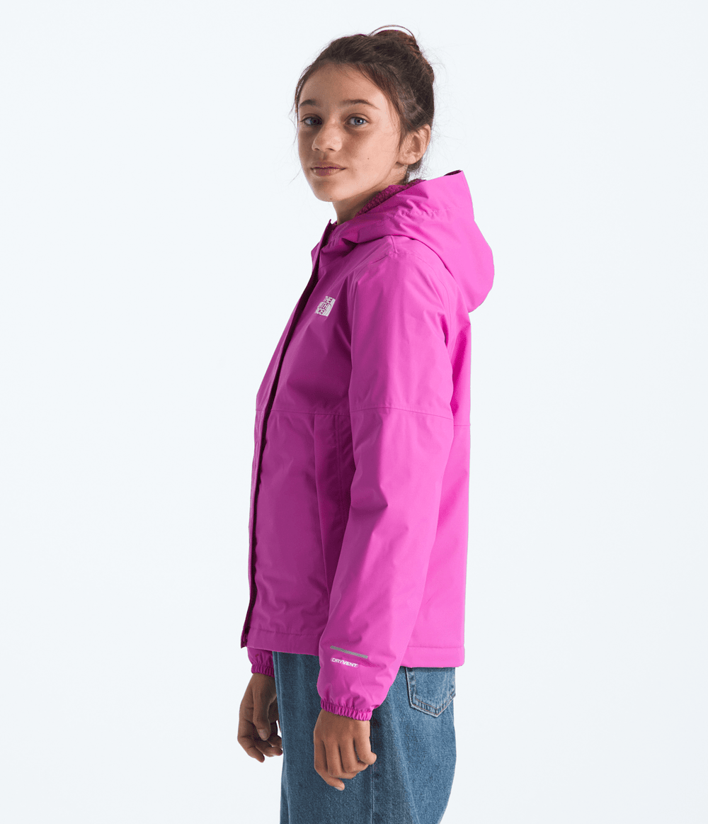 Girls’ Warm Antora Rain Jacket Violet Crocus