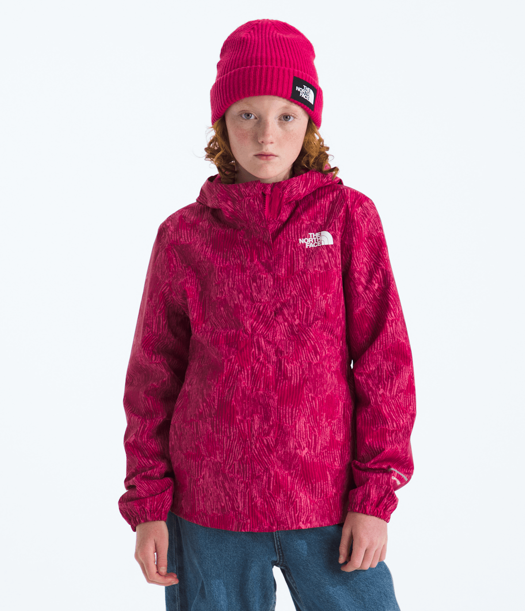 Girls’ Antora Rain Jacket—Print Lali Guran Regenerative