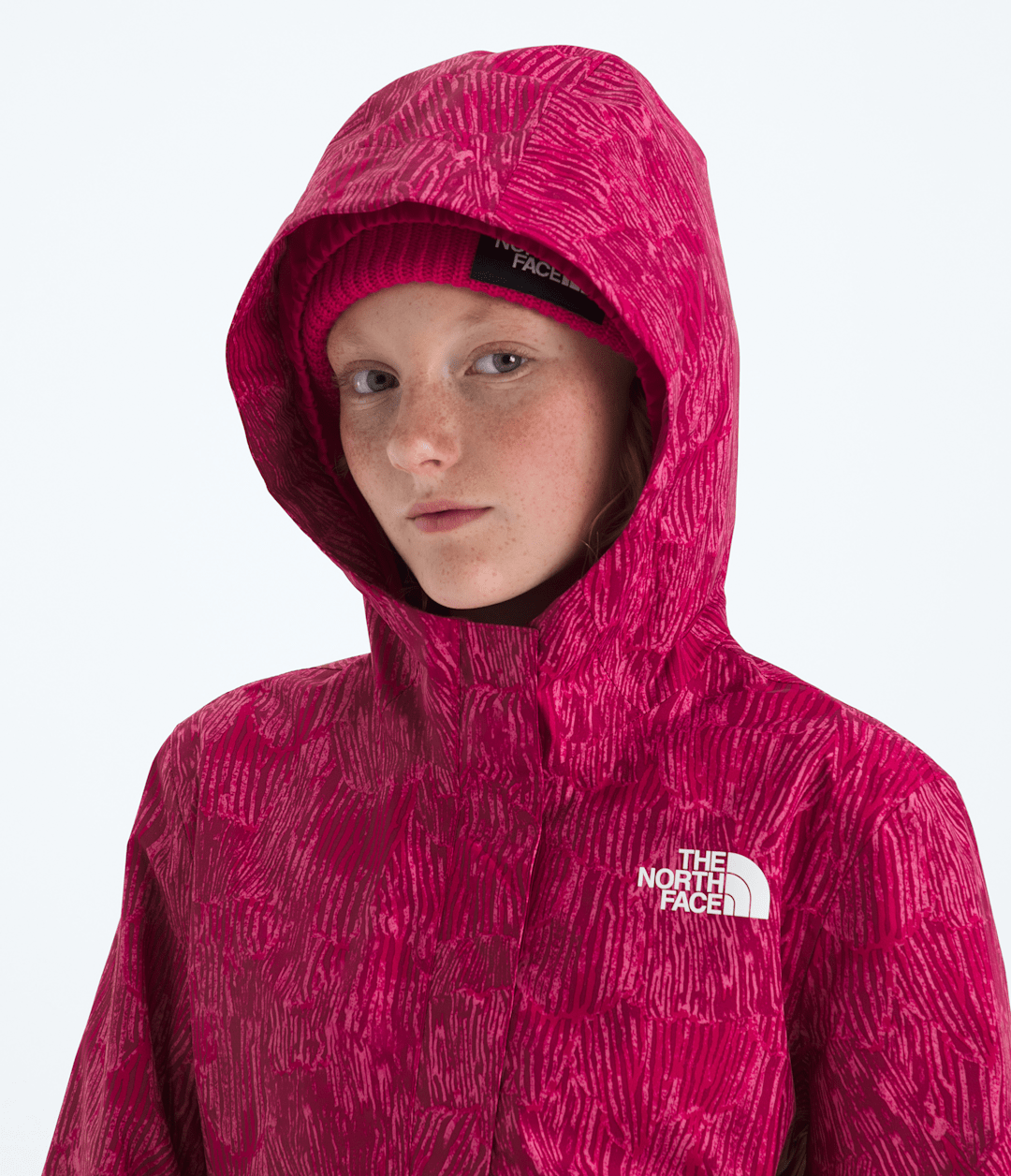 Girls’ Antora Rain Jacket—Print Lali Guran Regenerative