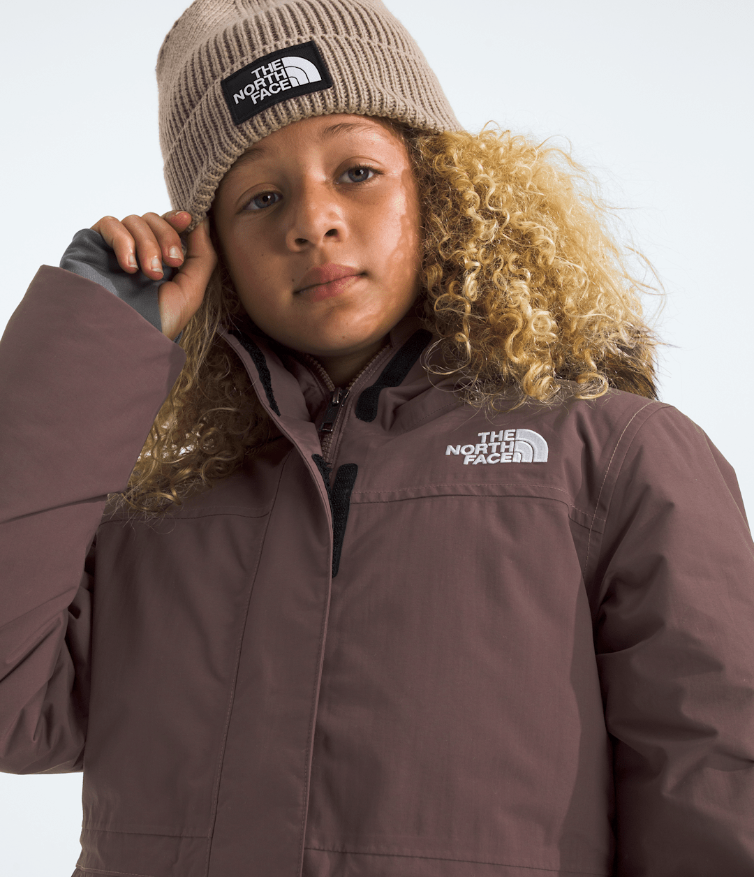 Girls’ Arctic Parka Tawny Quartz