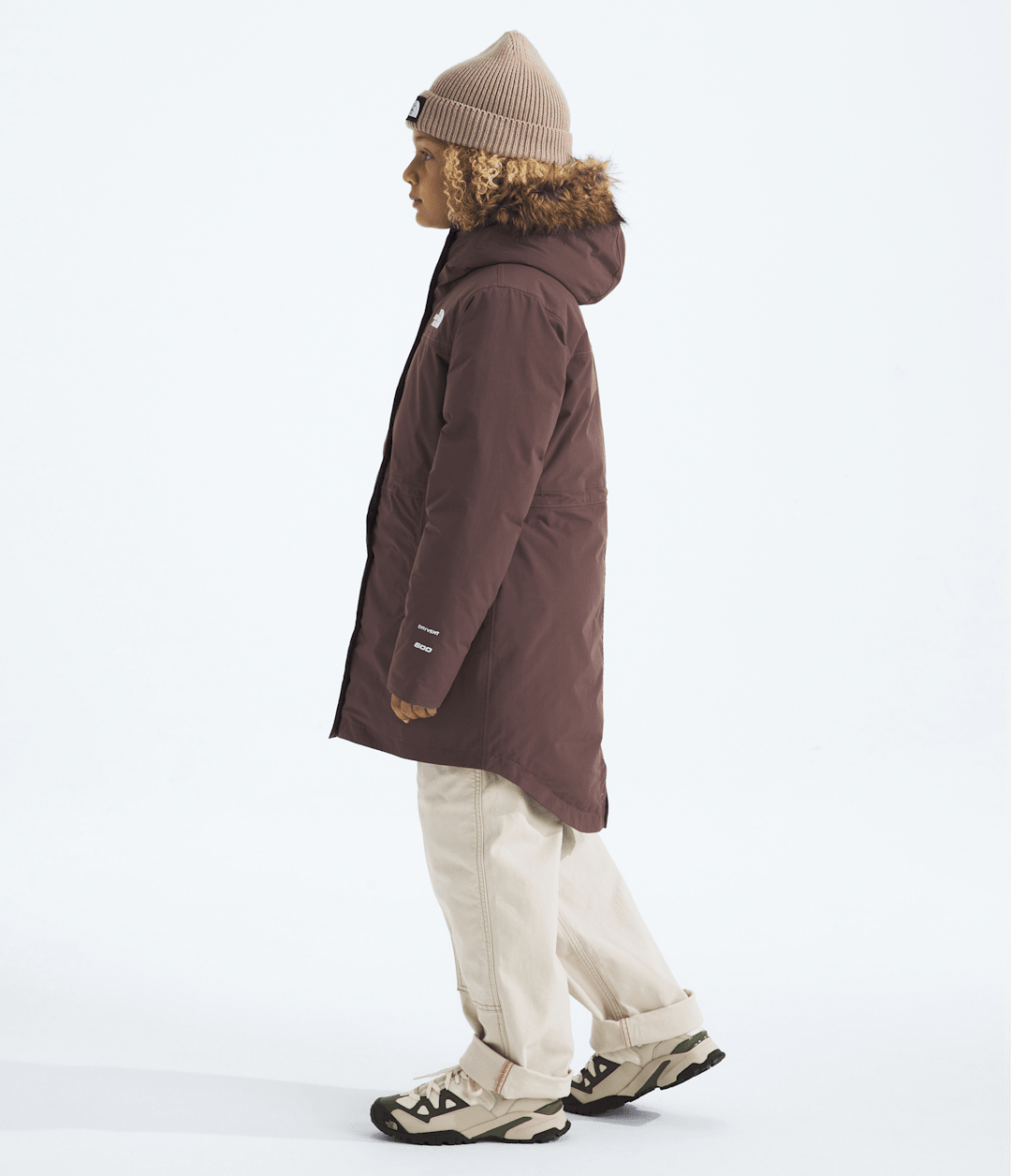 Girls’ Arctic Parka Tawny Quartz