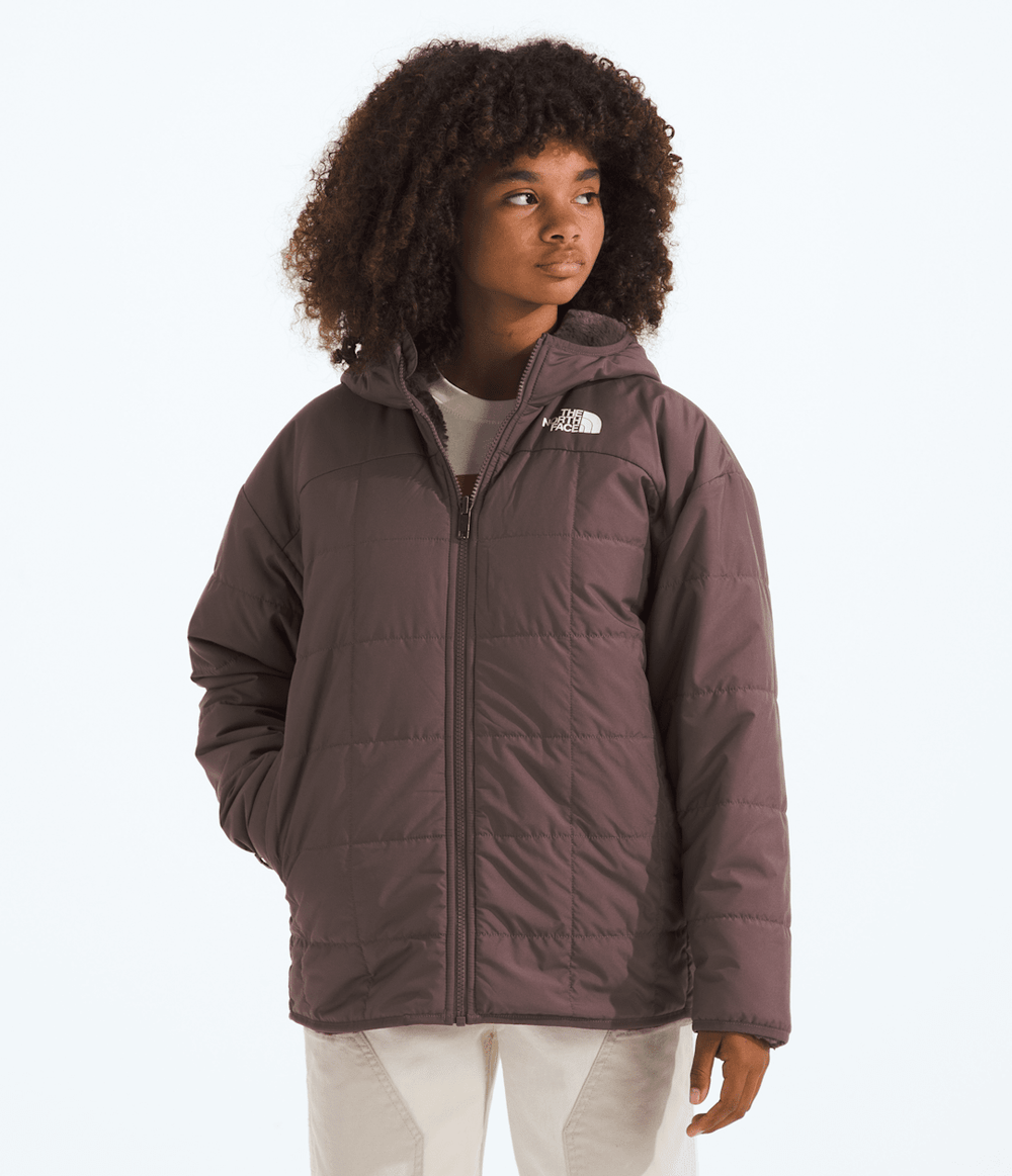 Girls’ Reversible Shasta Short Parka Tawny Quartz