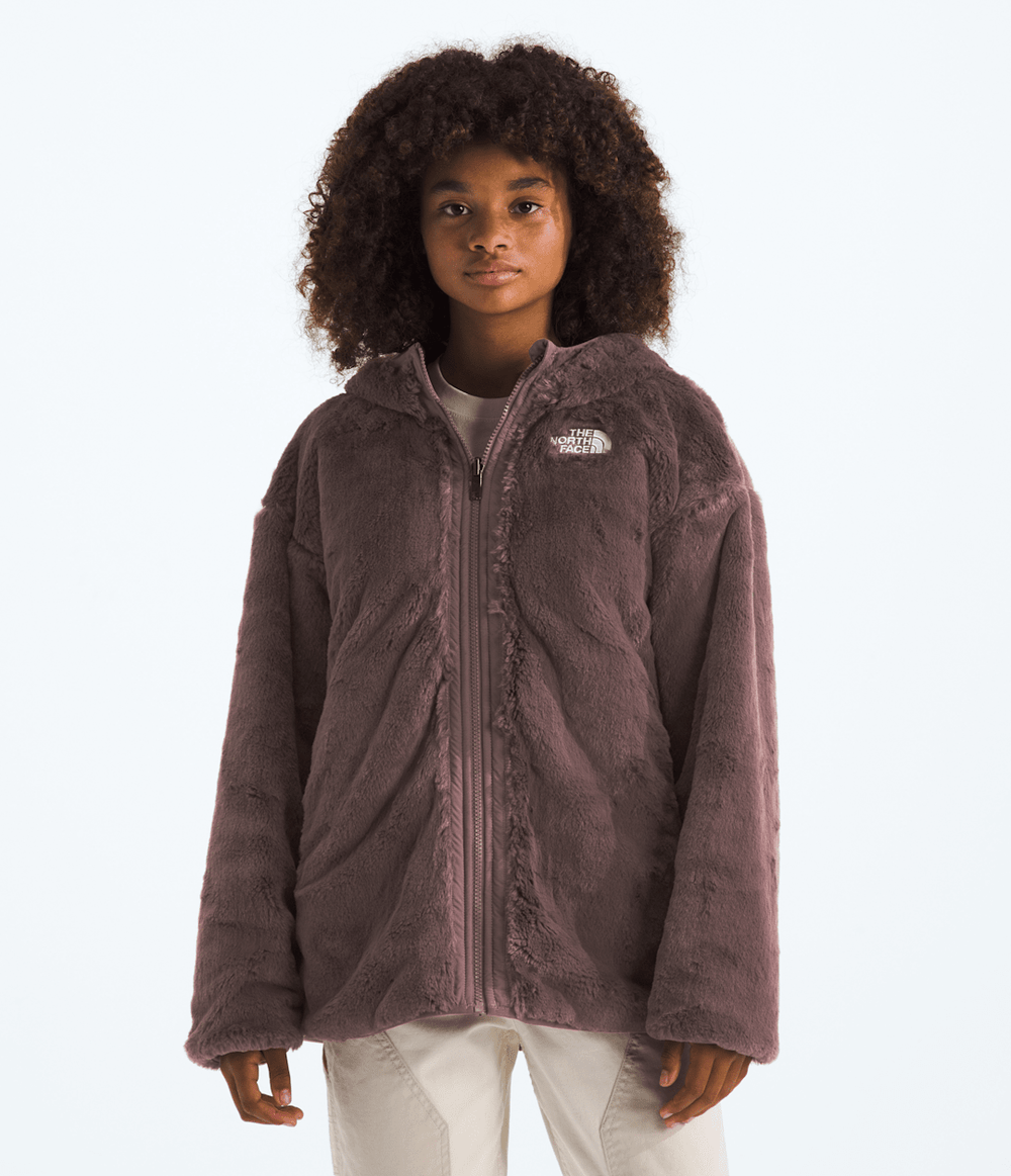 Girls’ Reversible Shasta Short Parka Tawny Quartz