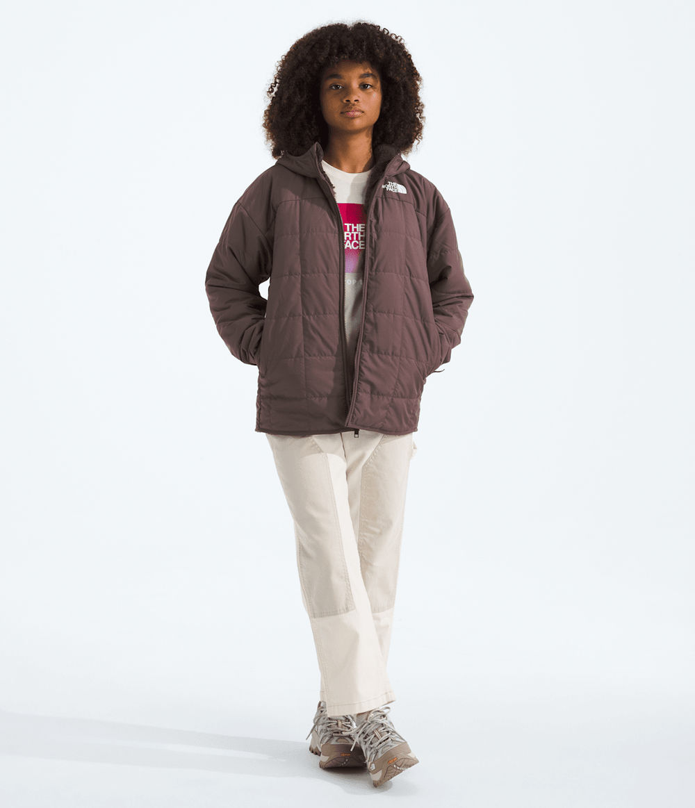 Girls’ Reversible Shasta Short Parka Tawny Quartz