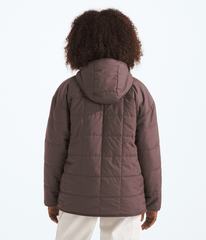 Girls’ Reversible Shasta Short Parka Tawny Quartz