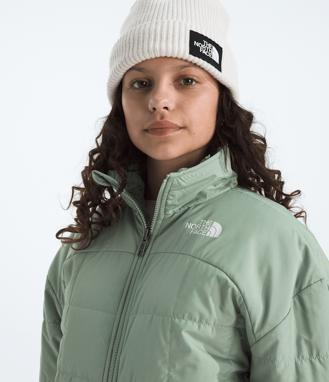 Girls’ Reversible Shasta Full-Zip Jacket Slate Moss