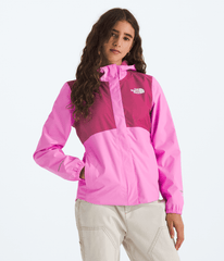Girls’ Antora Rain Jacket Violet Crocus-Fuchsia Flash
