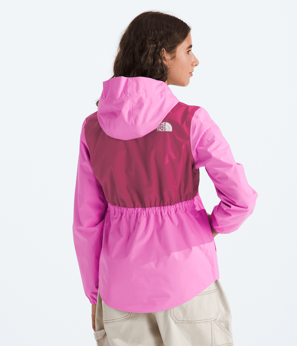 Girls’ Antora Rain Jacket Violet Crocus-Fuchsia Flash