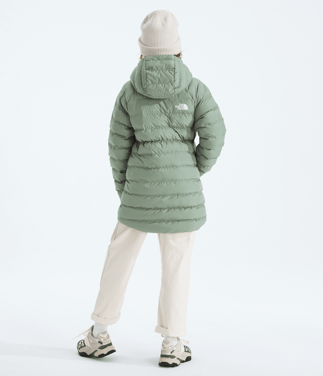 Girls’ Reversible Perrito Parka Slate Moss