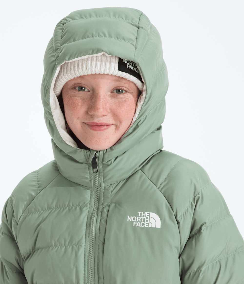Girls’ Reversible Perrito Parka Slate Moss
