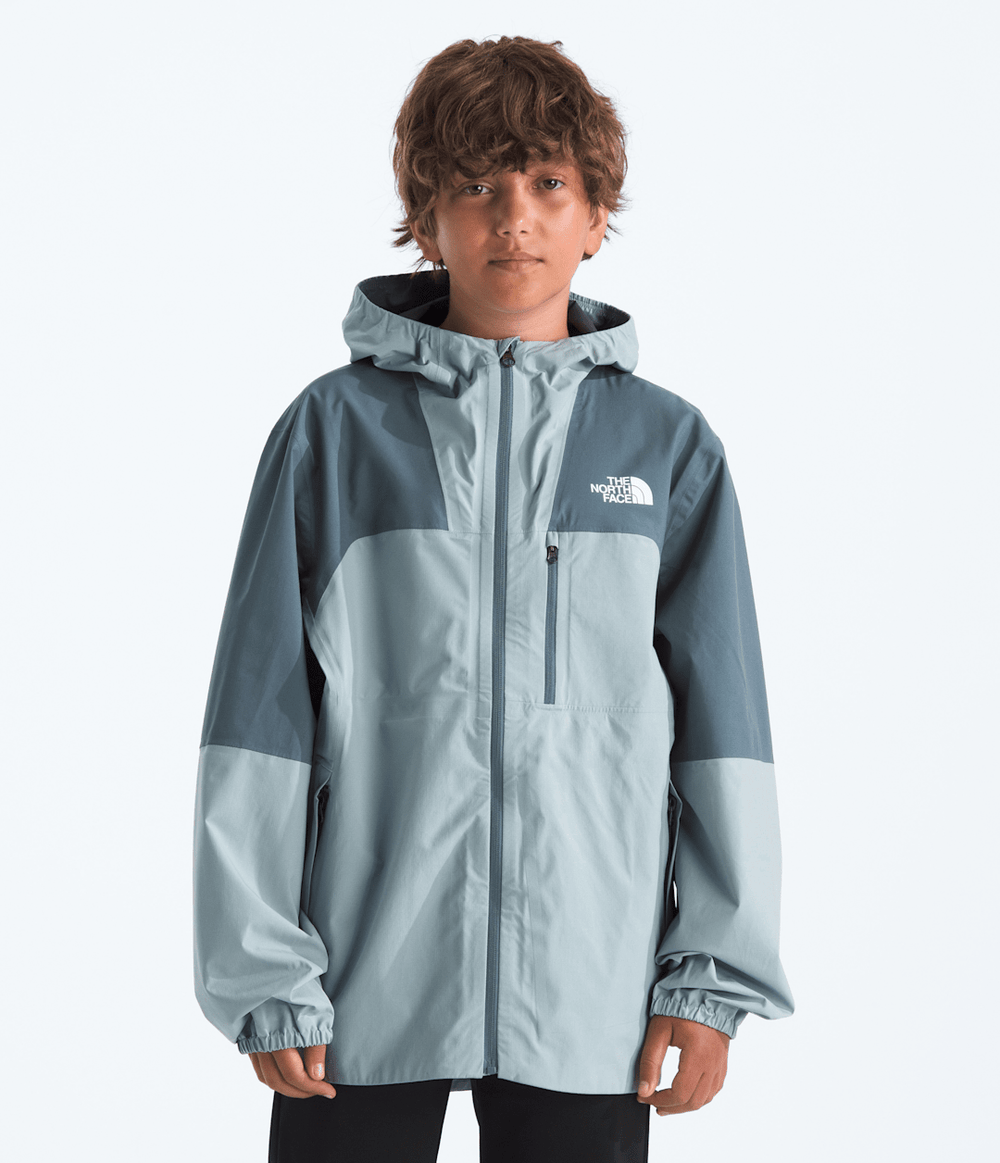 Boys’ & Girls’ Hike Packable Shell Frost Grey-Granite Grey