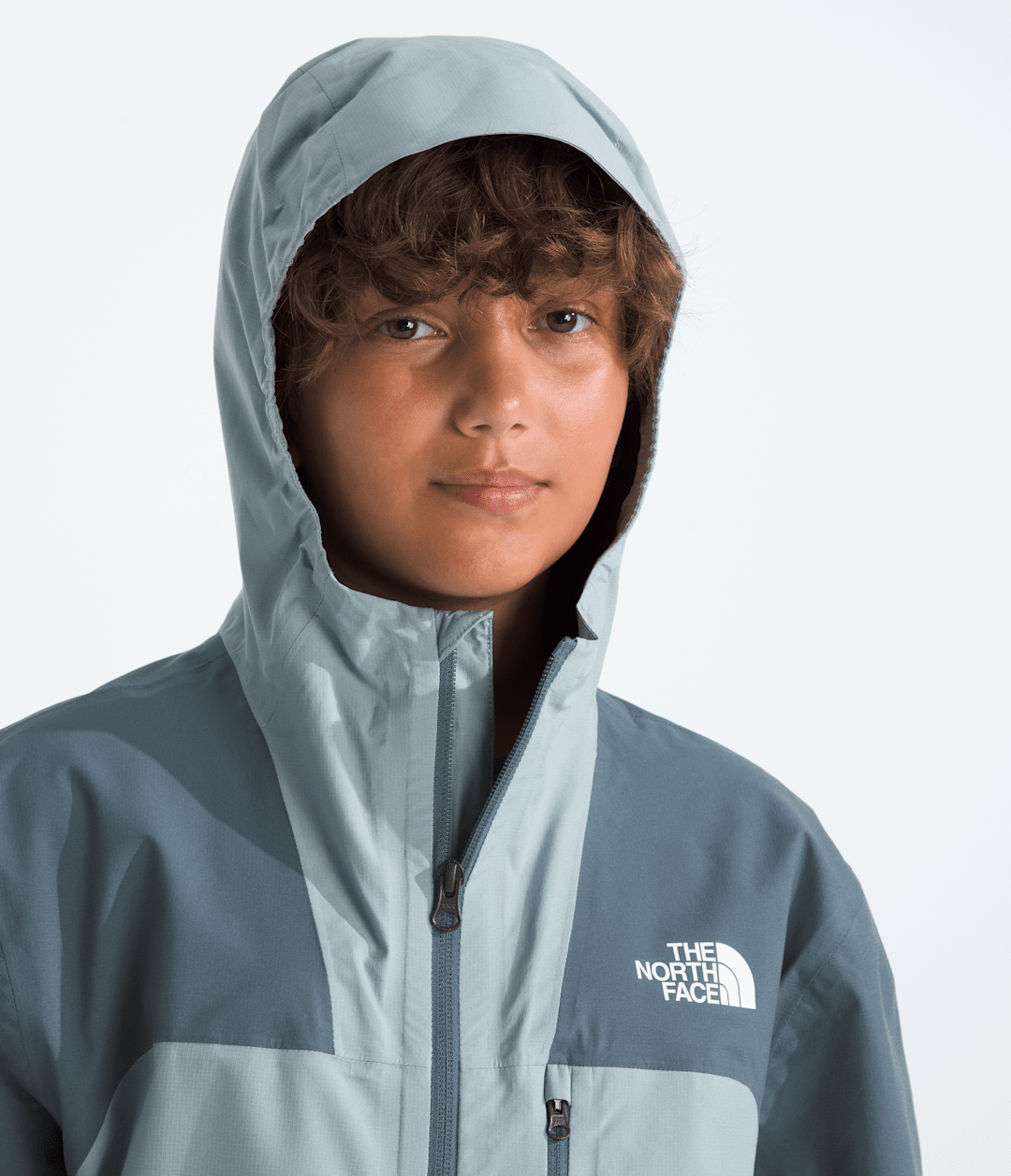 Boys’ & Girls’ Hike Packable Shell Frost Grey-Granite Grey