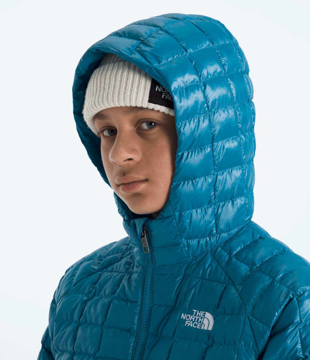 Boys’ & Girls’ THERMOBALL™ Hooded Jacket Dusk Blue