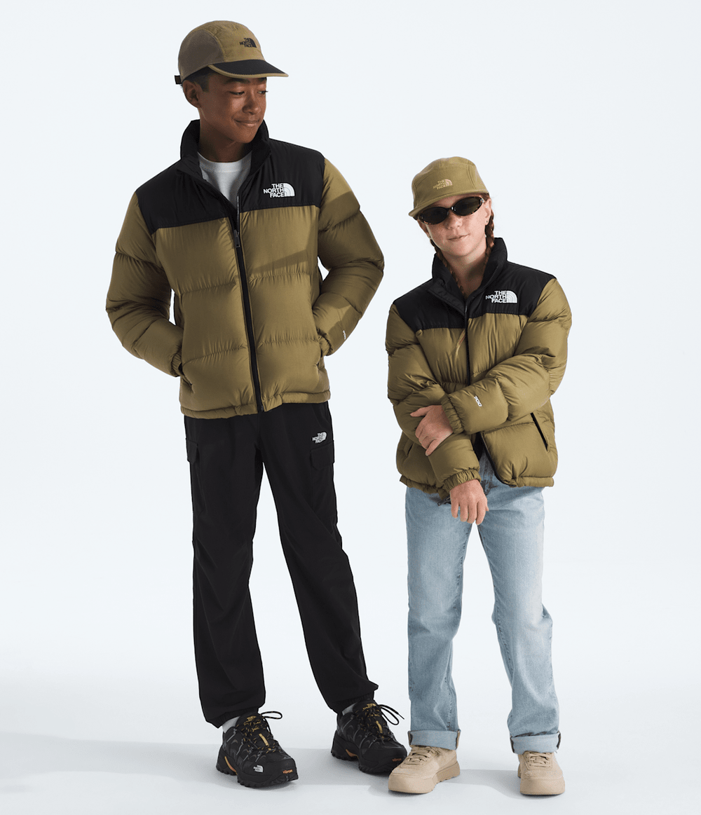 Boys’ & Girls’ 1996 Retro Nuptse Jacket Cedar