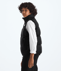 Boys’ & Girls’ 1996 Retro Nuptse Vest TNF Black/TNF Black/Recycled down