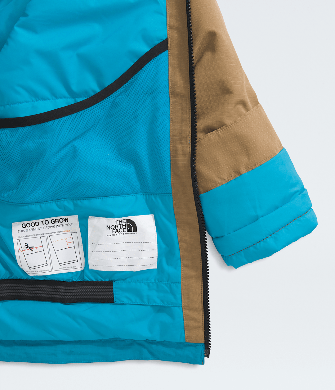 Boys’ & Girls’ Dragline Jacket Utility Brown/Meridian Blue