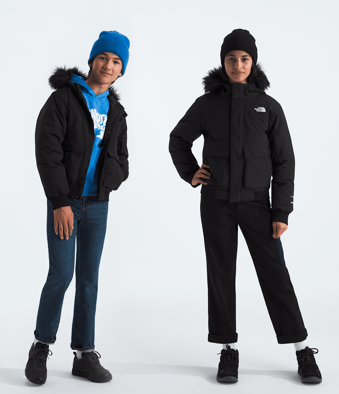 Boys’ & Girls’ McMurdo Hooded Jacket TNF Black