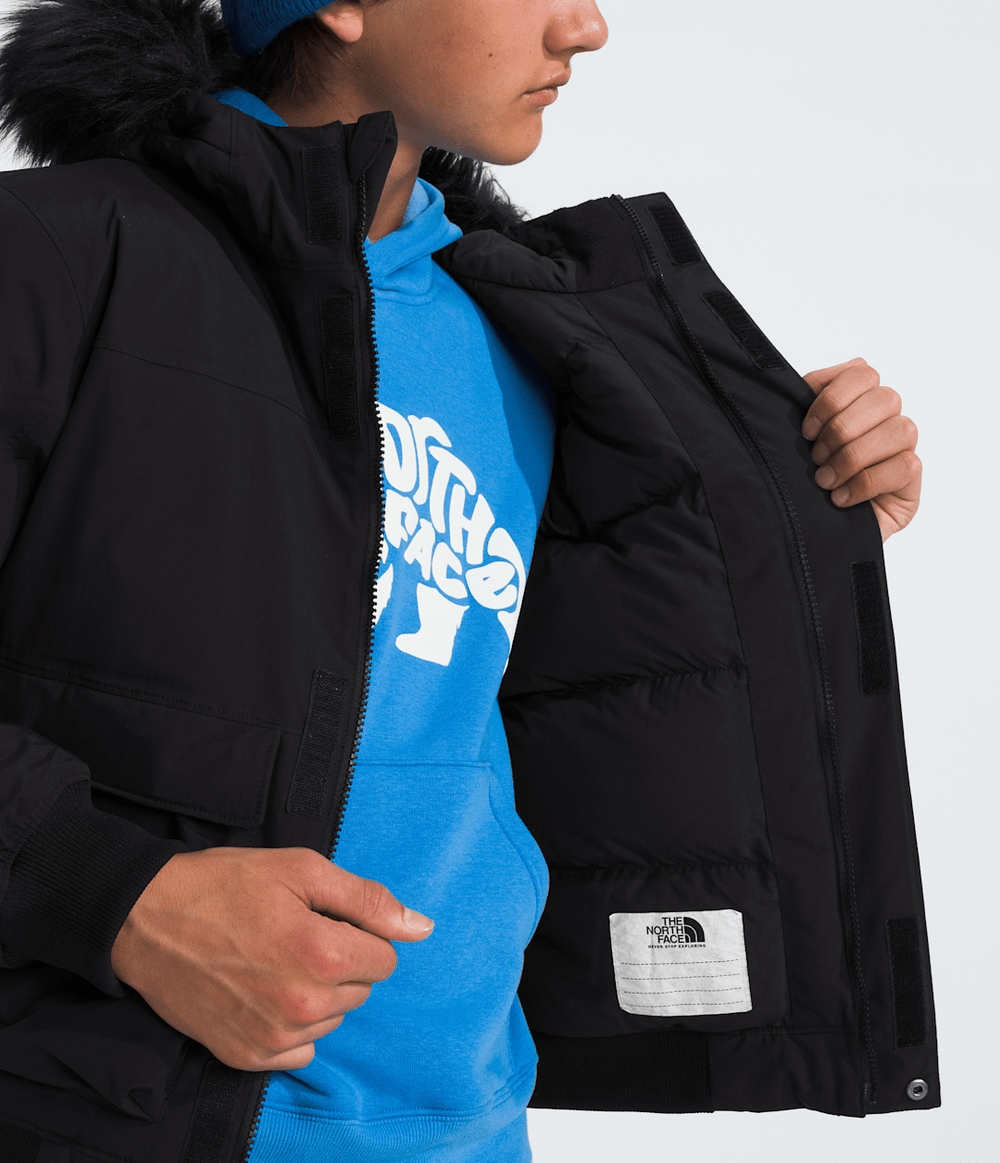 Boys’ & Girls’ McMurdo Hooded Jacket TNF Black