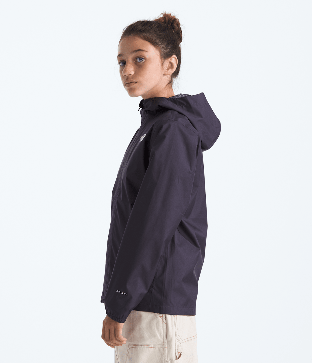 Boys’ & Girls’ Zipline Rain Jacket Endless Dusk