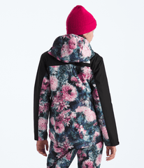 Girls’ Freedom Insulated Jacket—Print Pale Blossom Frozen Floral Print