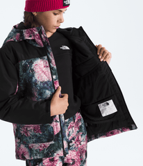 Girls’ Freedom Insulated Jacket—Print Pale Blossom Frozen Floral Print